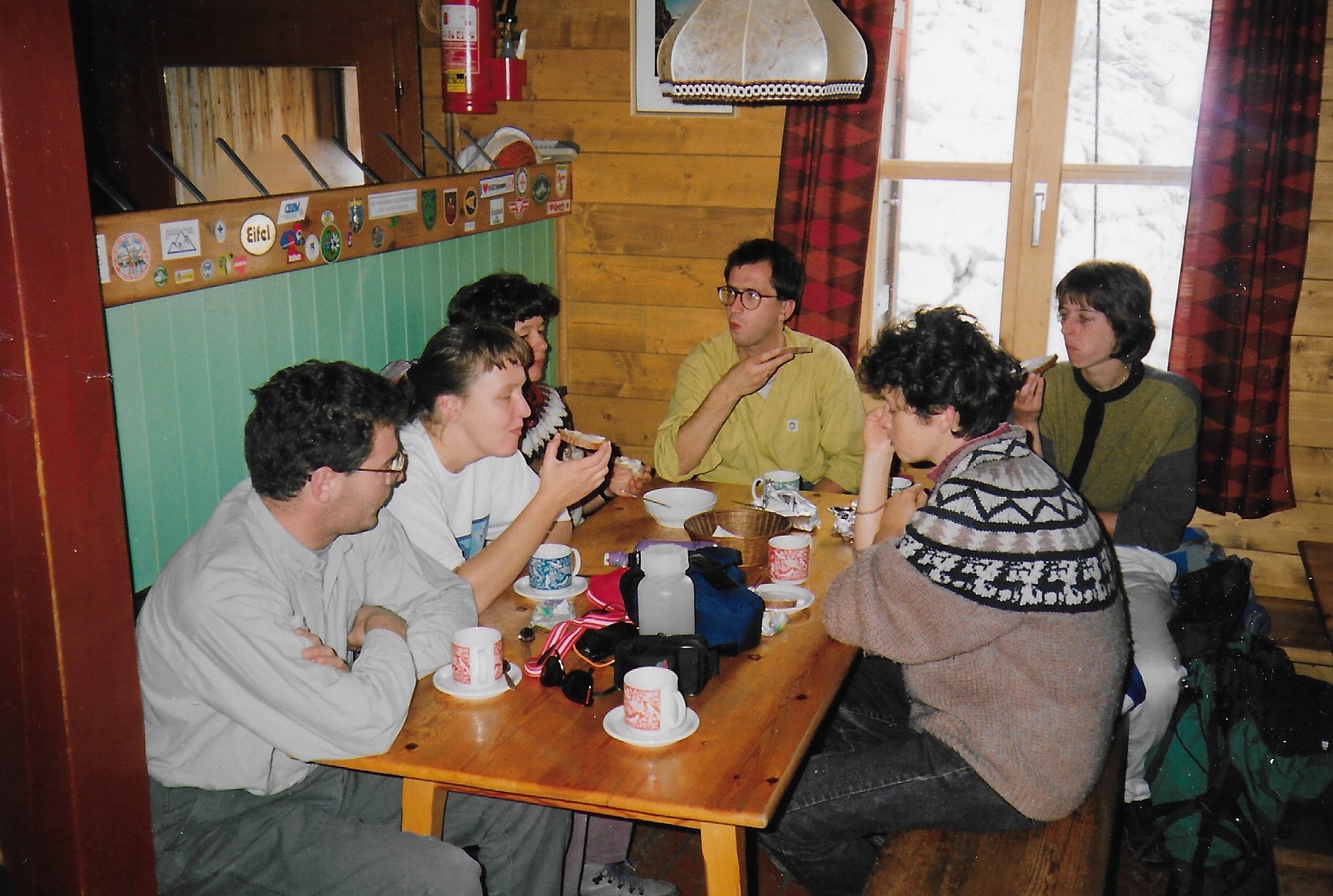 Lunch in de Seethalerhtte