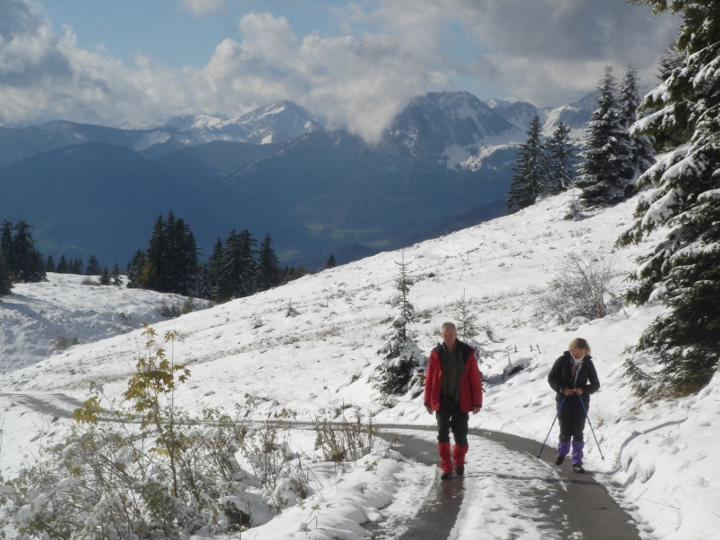 Op weg naar het Spitzsteinhaus