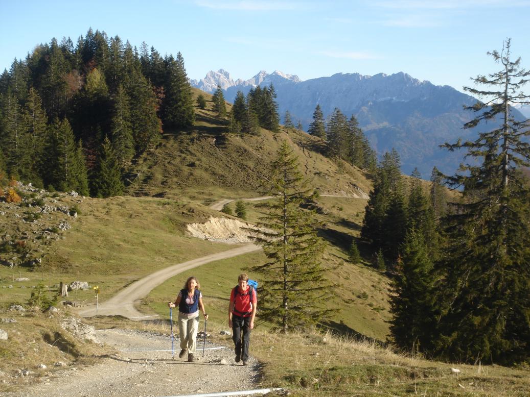 Op weg naar het Spitzsteinhaus